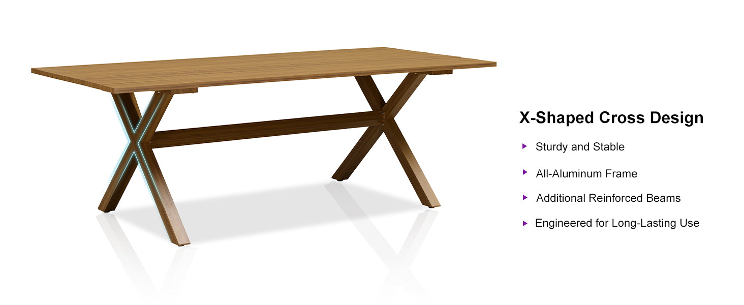 PURPLE LEAF Dining Set