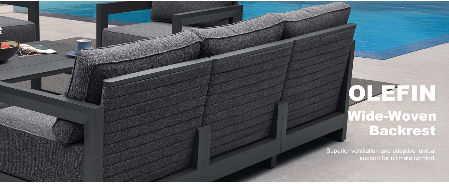 PURPLE LEAF Patio Conversation Set