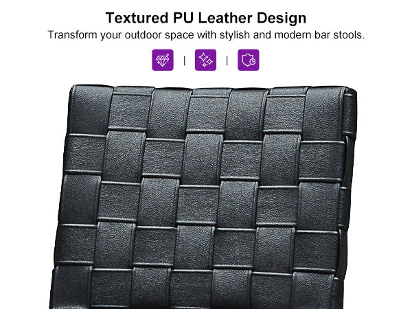 PURPLE LEAF Outdoor Bar Stools