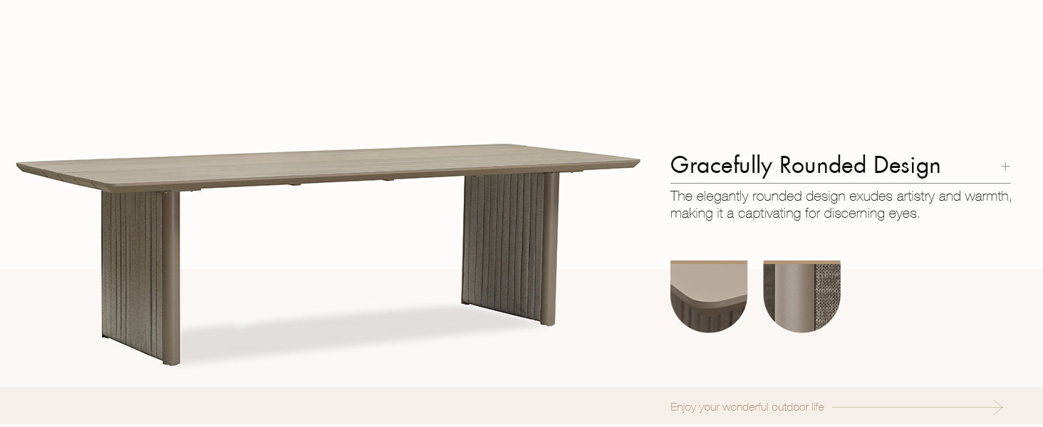 PURPLE LEAF Dining Set