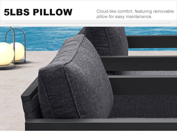 PURPLE LEAF Patio Conversation Set