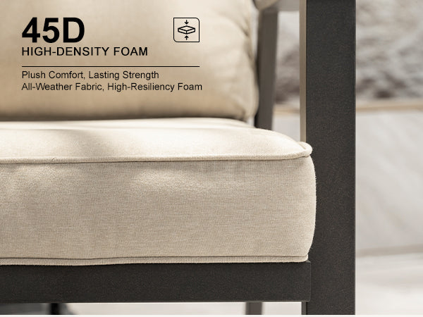 PURPLE LEAF Patio Conversation Set