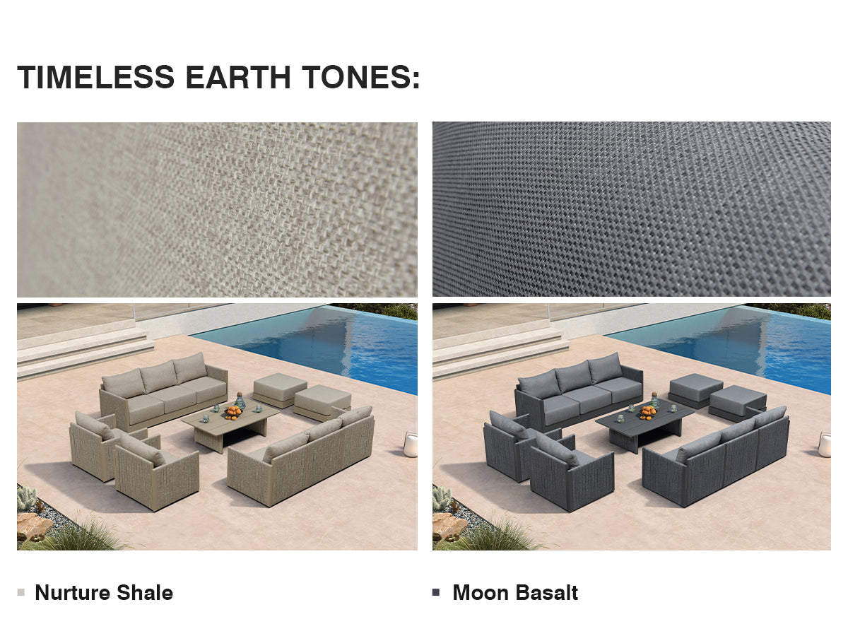 PURPLE LEAF Patio Conversation Set