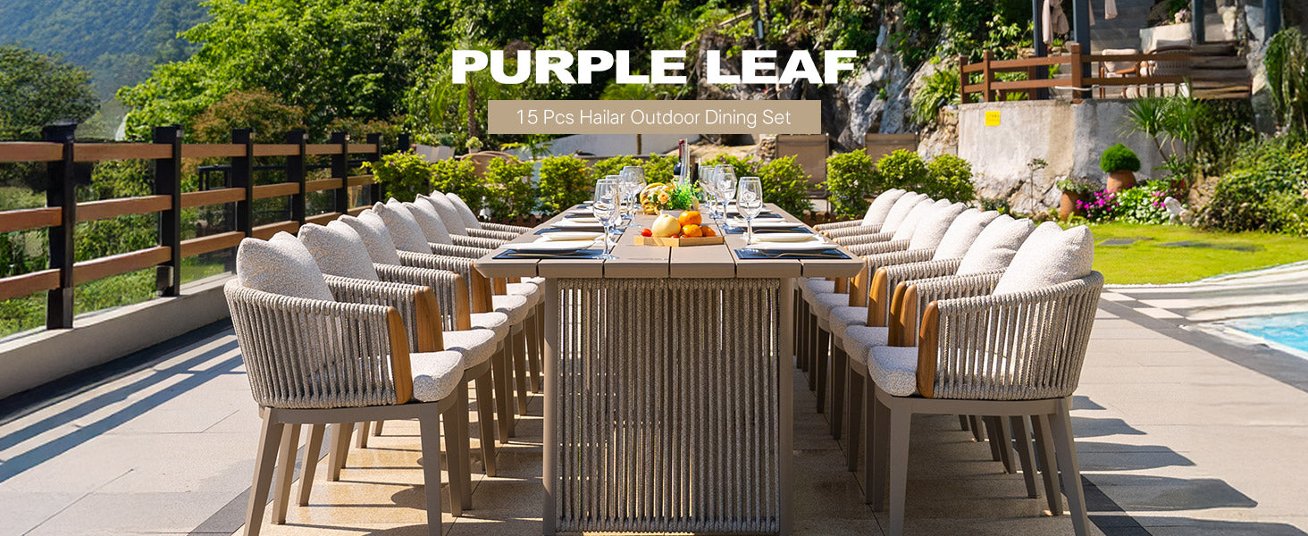 PURPLE LEAF Dining set