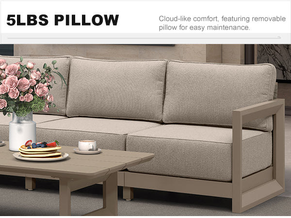 PURPLE LEAF Patio Conversation Set