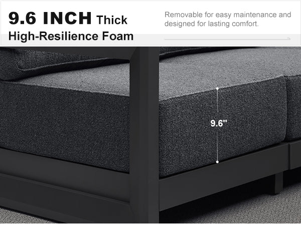 PURPLE LEAF Patio Conversation Set