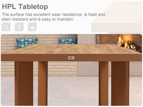 PURPLE LEAF Dining Set