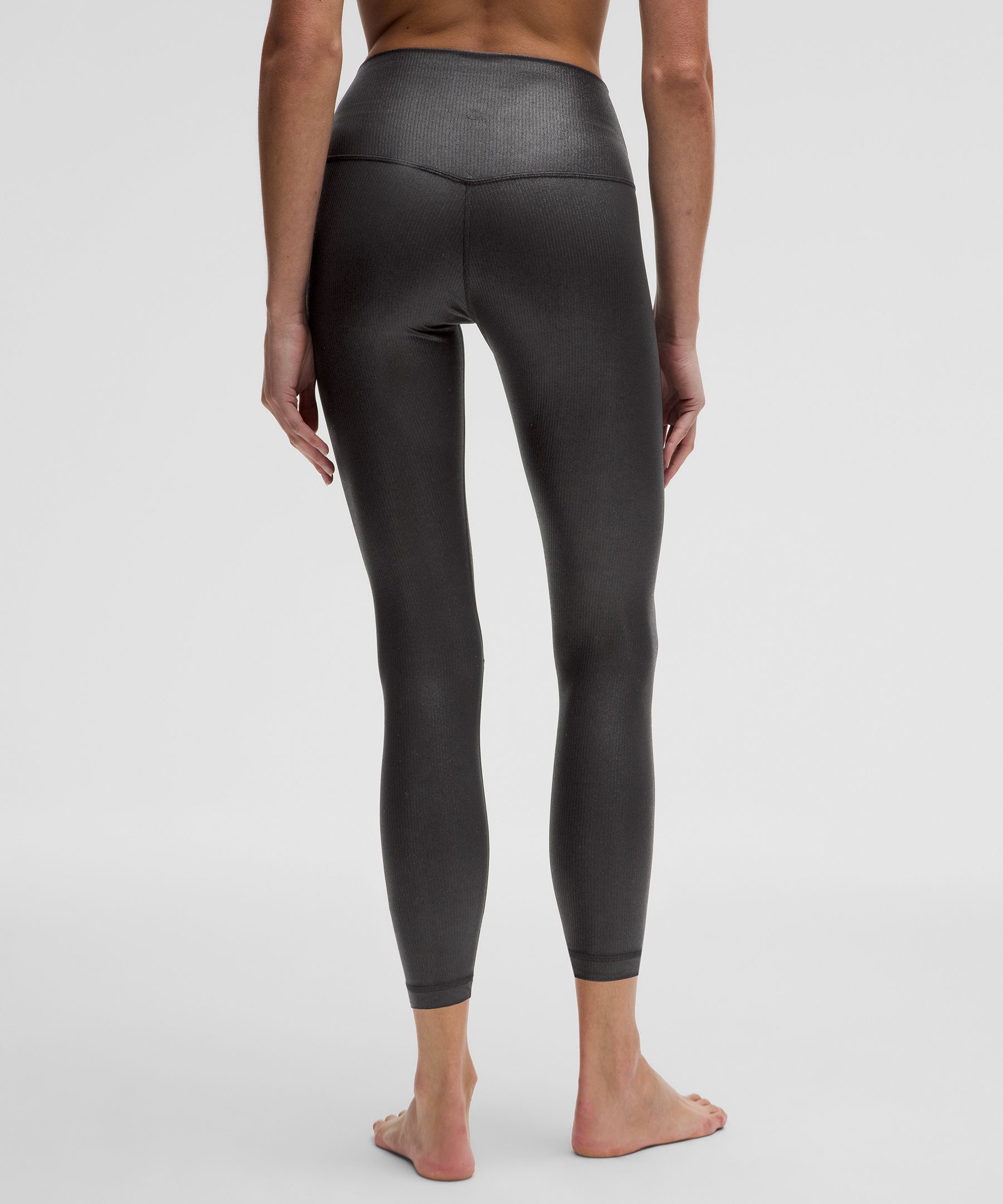 Luluthtlemon Align High-Rise Ribbed Pant 25" Shine
