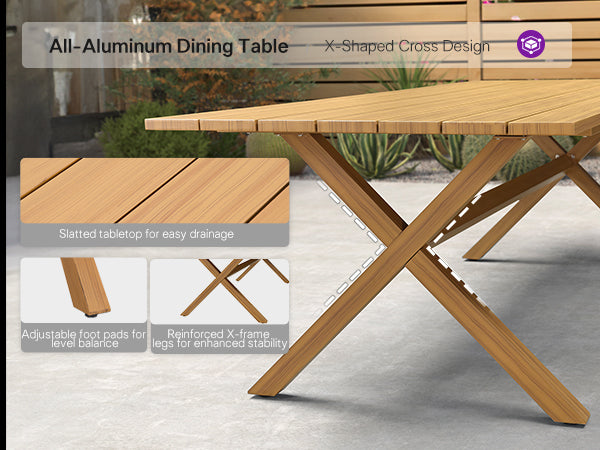 Sturdy Aluminum Frame