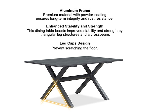 PURPLE LEAF Dining Set