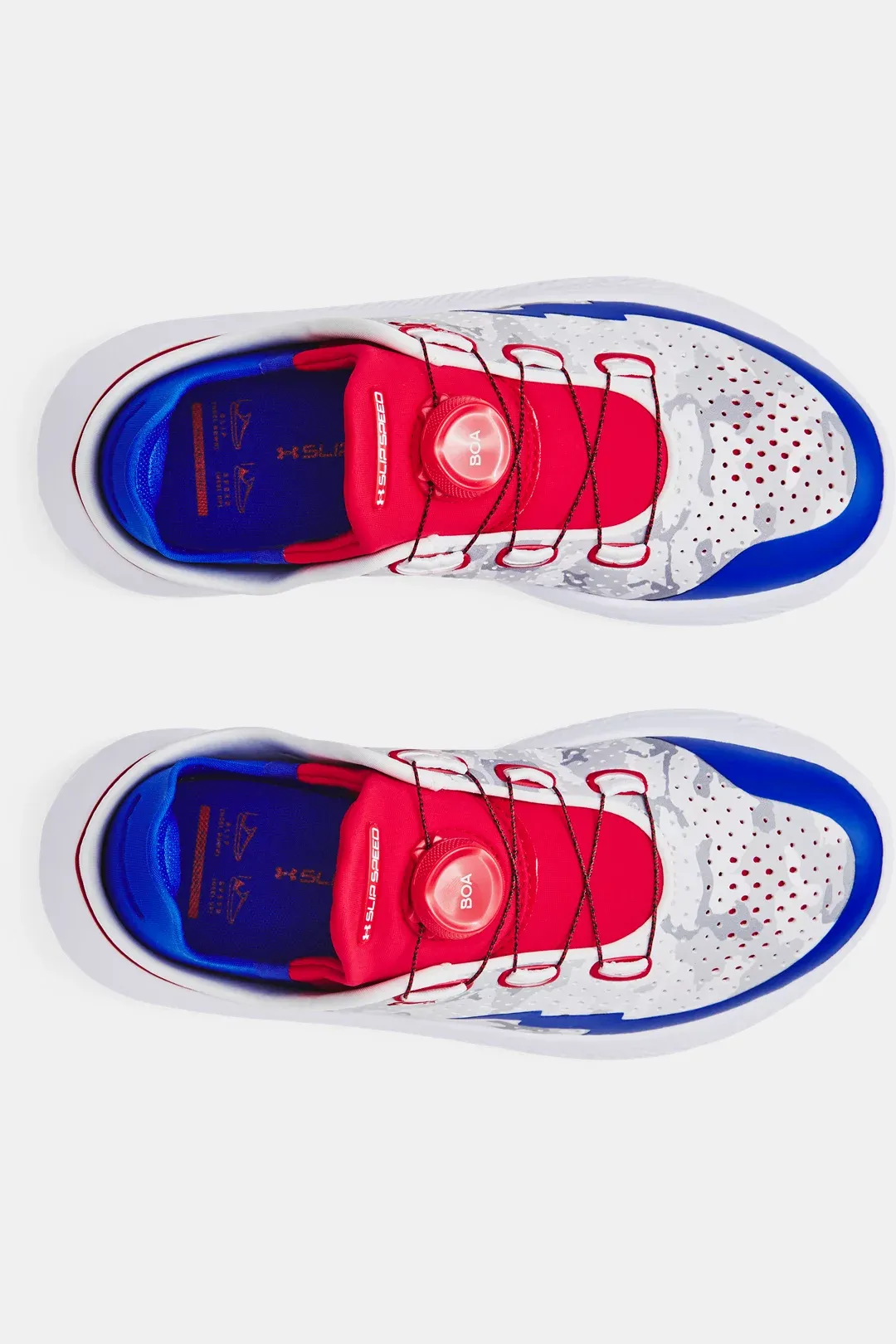 Grade School UA SlipSpeed Camo Training Shoes