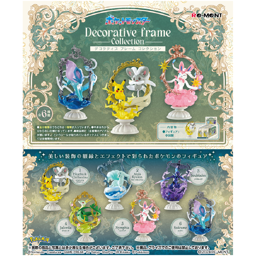 Pokethtmon Decorative Frame Collection Blind Box