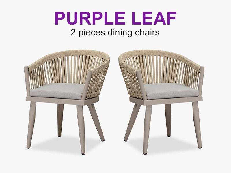 PURPLE LEAF Dining Set