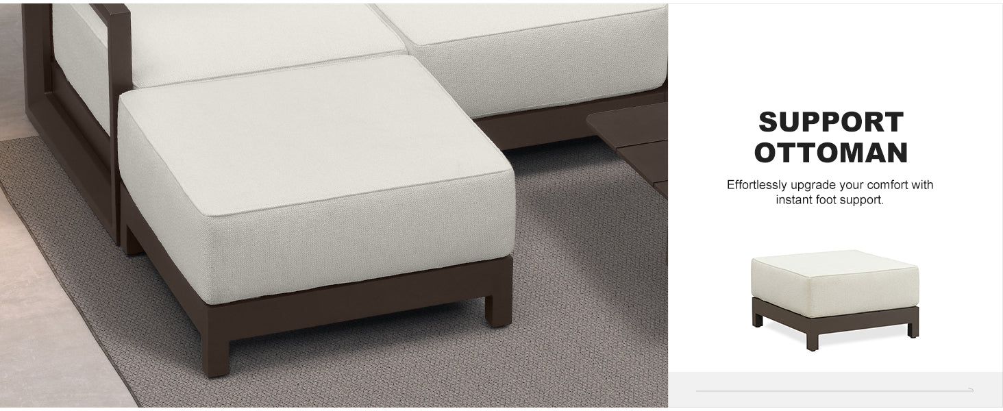 PURPLE LEAF Patio Conversation Set