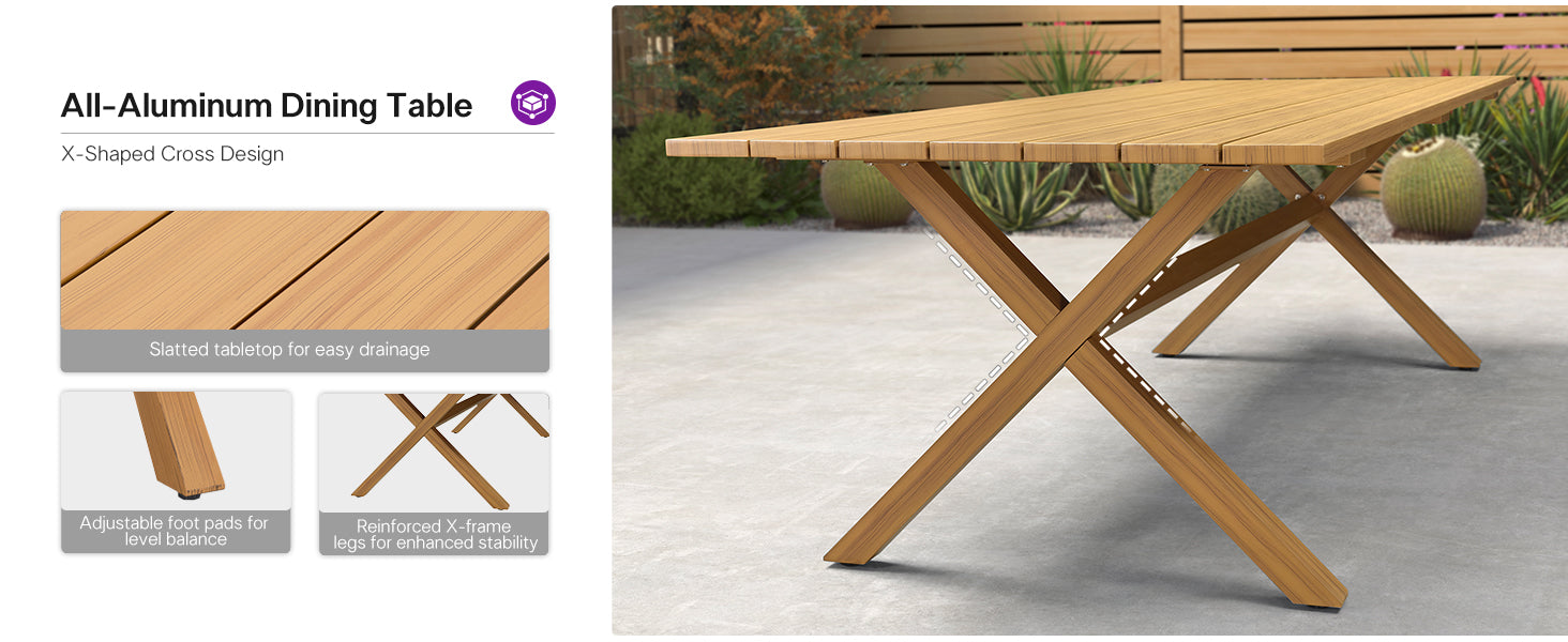 Sturdy Aluminum Frame