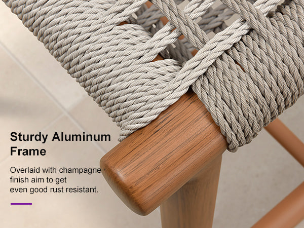 PURPLE LEAF Outdoor Bar Stools