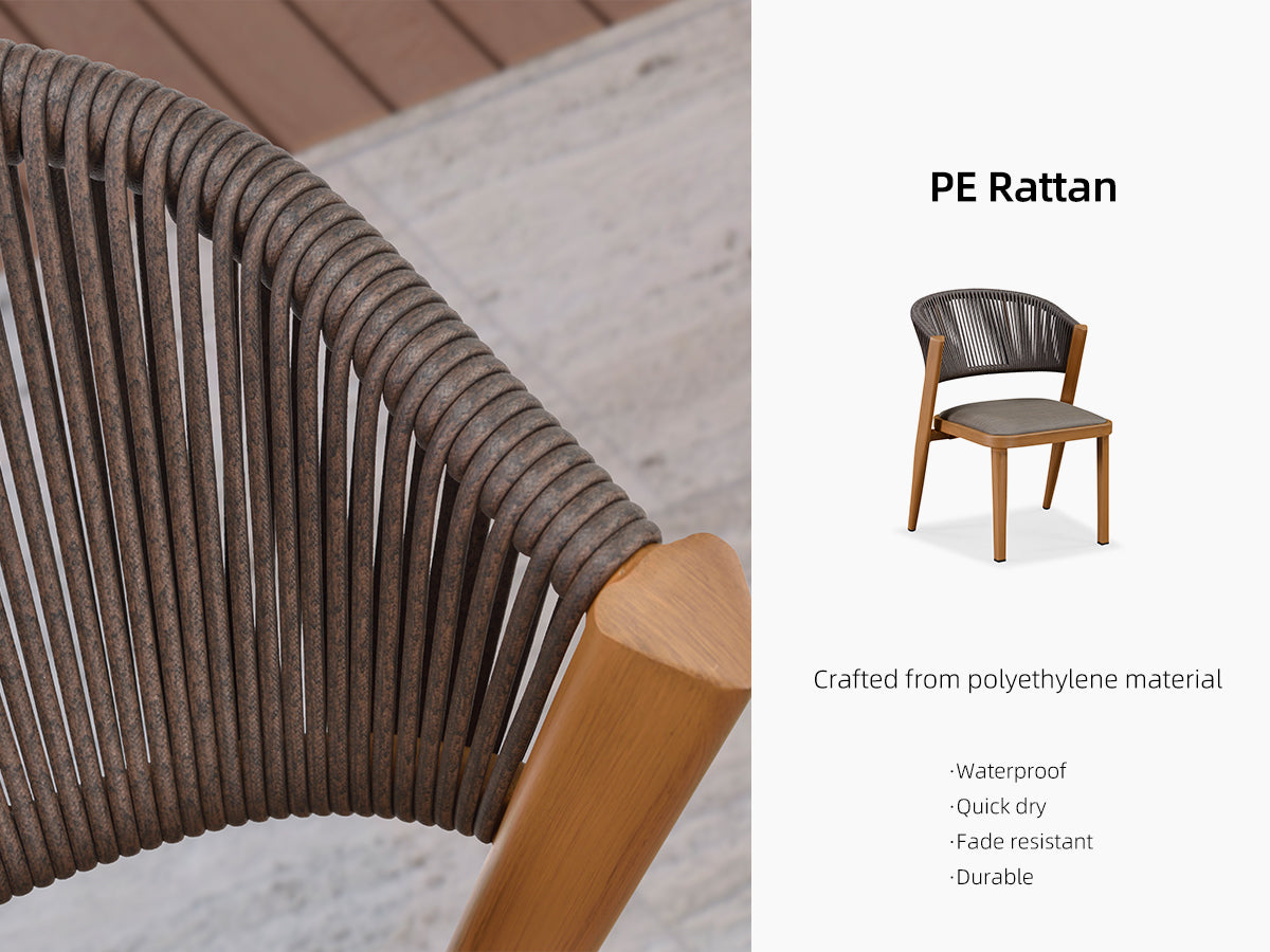 PURPLE LEAF Dining Set