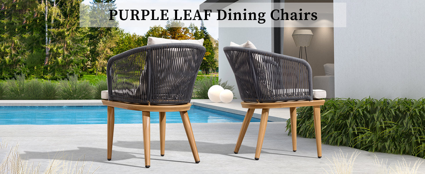 PURPLE LEAF Dining Set
