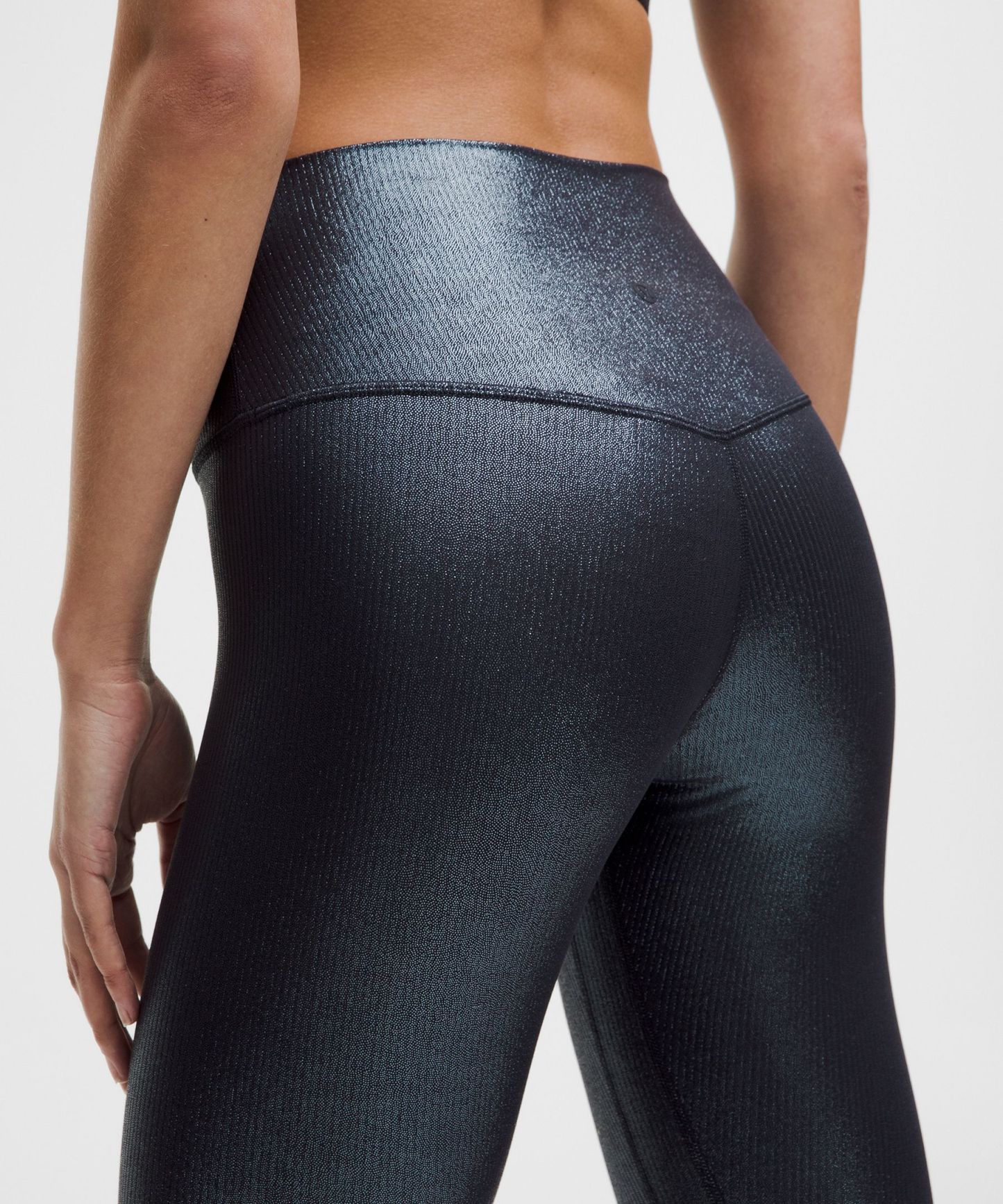 Luluthtlemon Align High-Rise Ribbed Pant 25" Shine