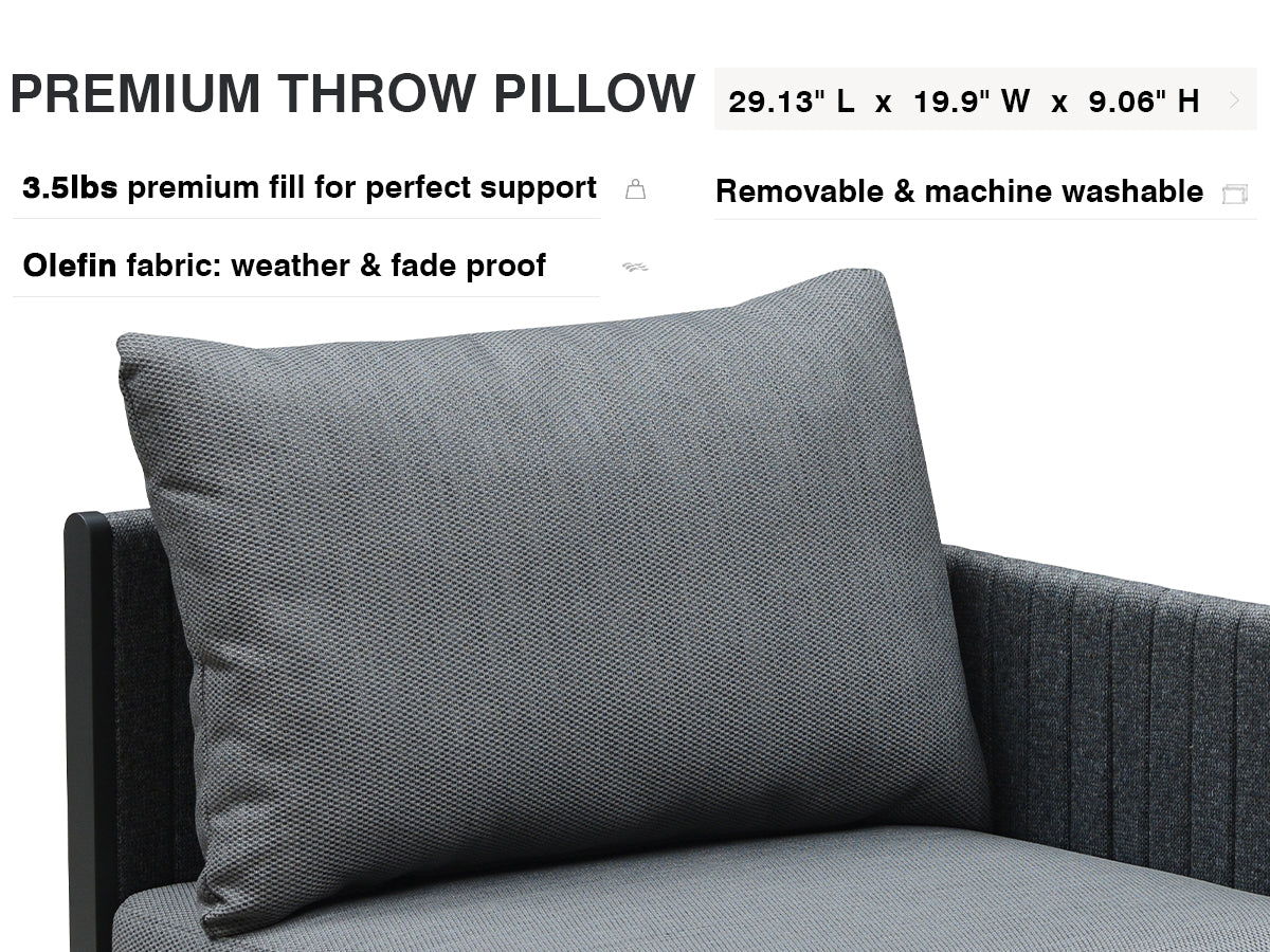 PURPLE LEAF Patio Conversation Set