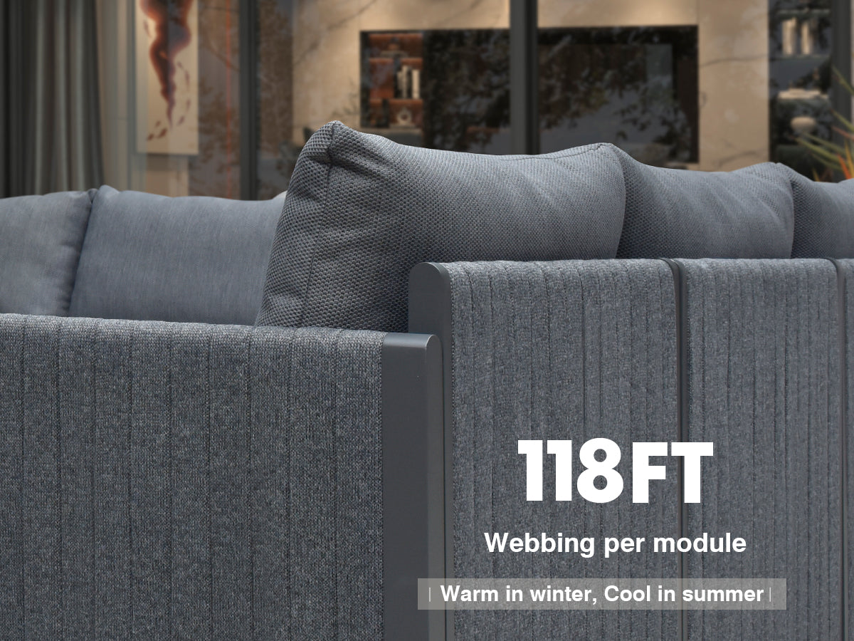 PURPLE LEAF Patio Conversation Set