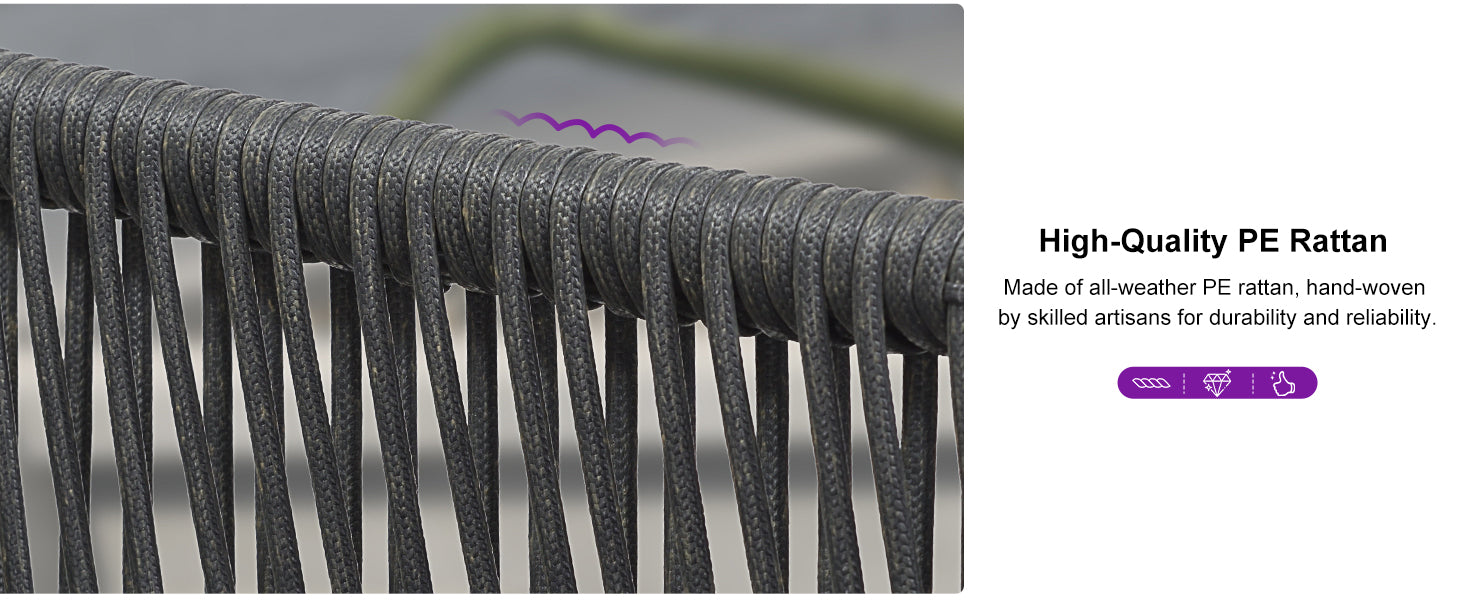 PURPLE LEAF Dining Set