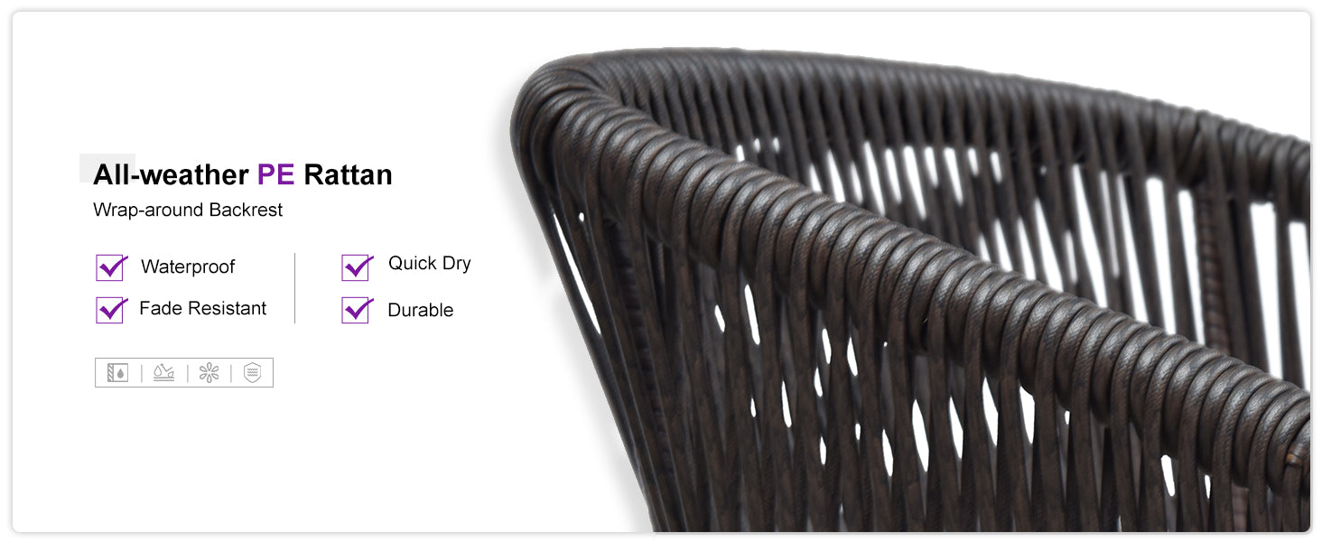 PURPLE LEAF Dining Set