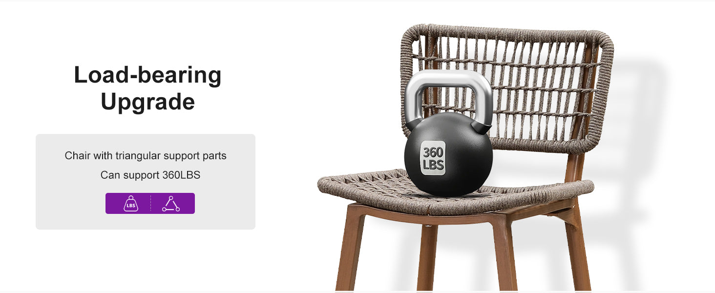 PURPLE LEAF Outdoor Bar Stools