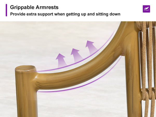 PURPLE LEAF Patio Conversation Set