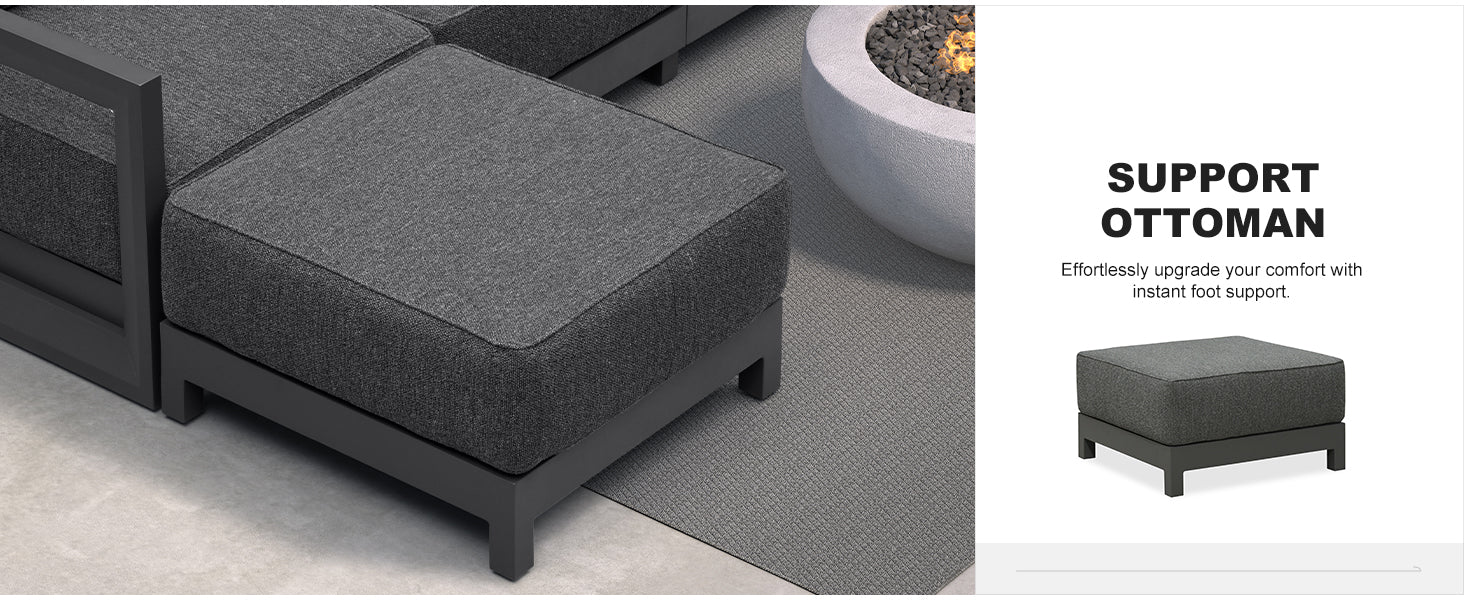 PURPLE LEAF Patio Conversation Set