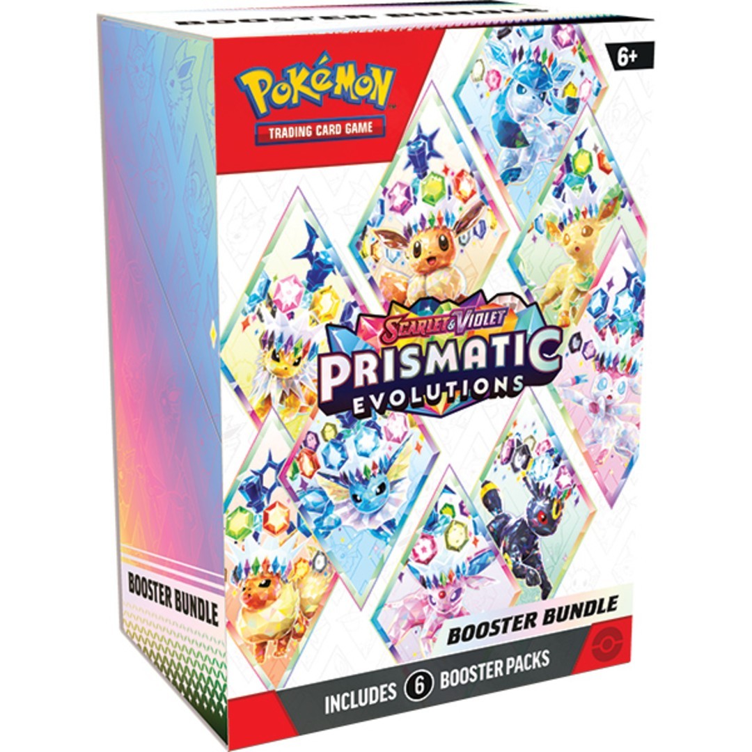 Sthtcarlet & Vthtiolet: Prismatic Evolutions Bthtooster Bundle (6 Packs)