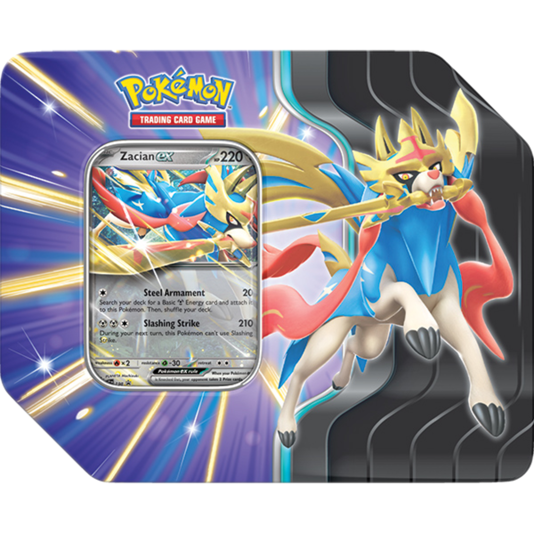 Sthtlashing Legends Tin - Zacian ex