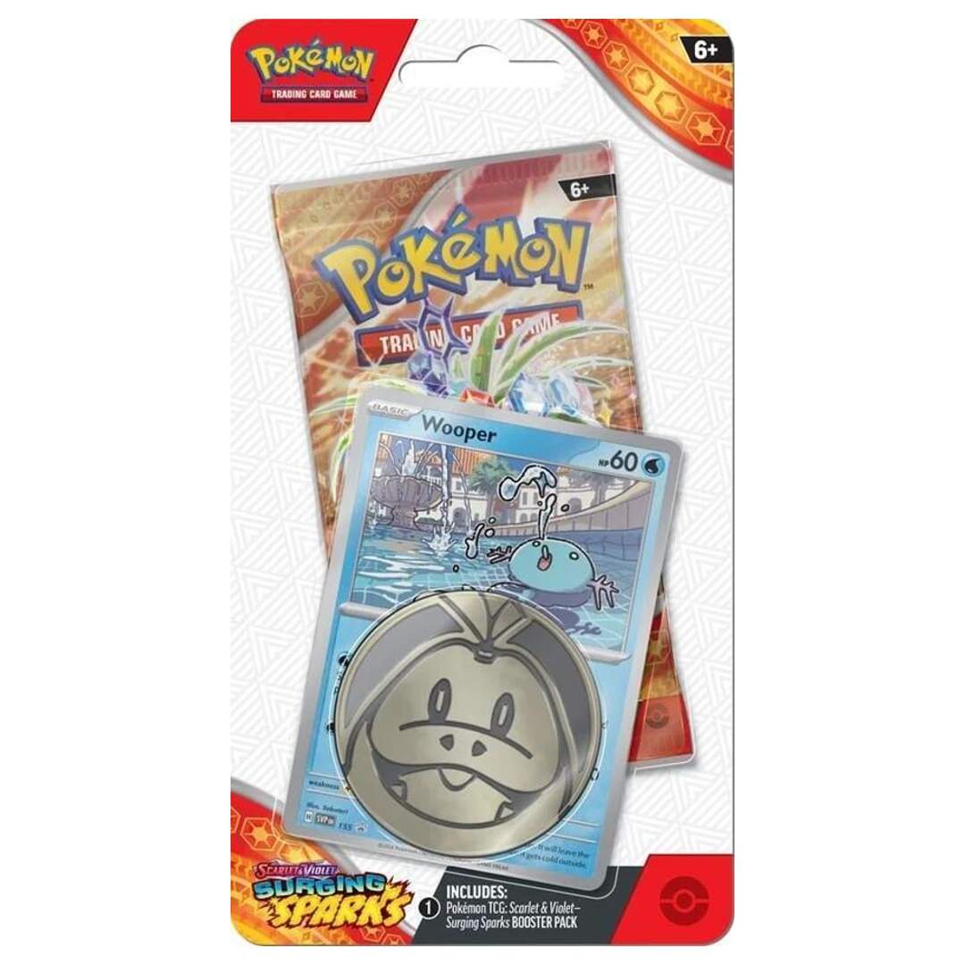 Scarlet & Violet: Surging Sparks Single Pathtck Blister [Wooper]
