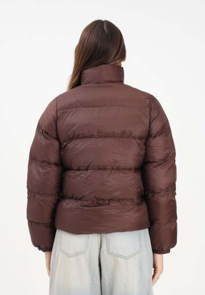 Women's adithtdas Piumino adicolor Short marrone da donna