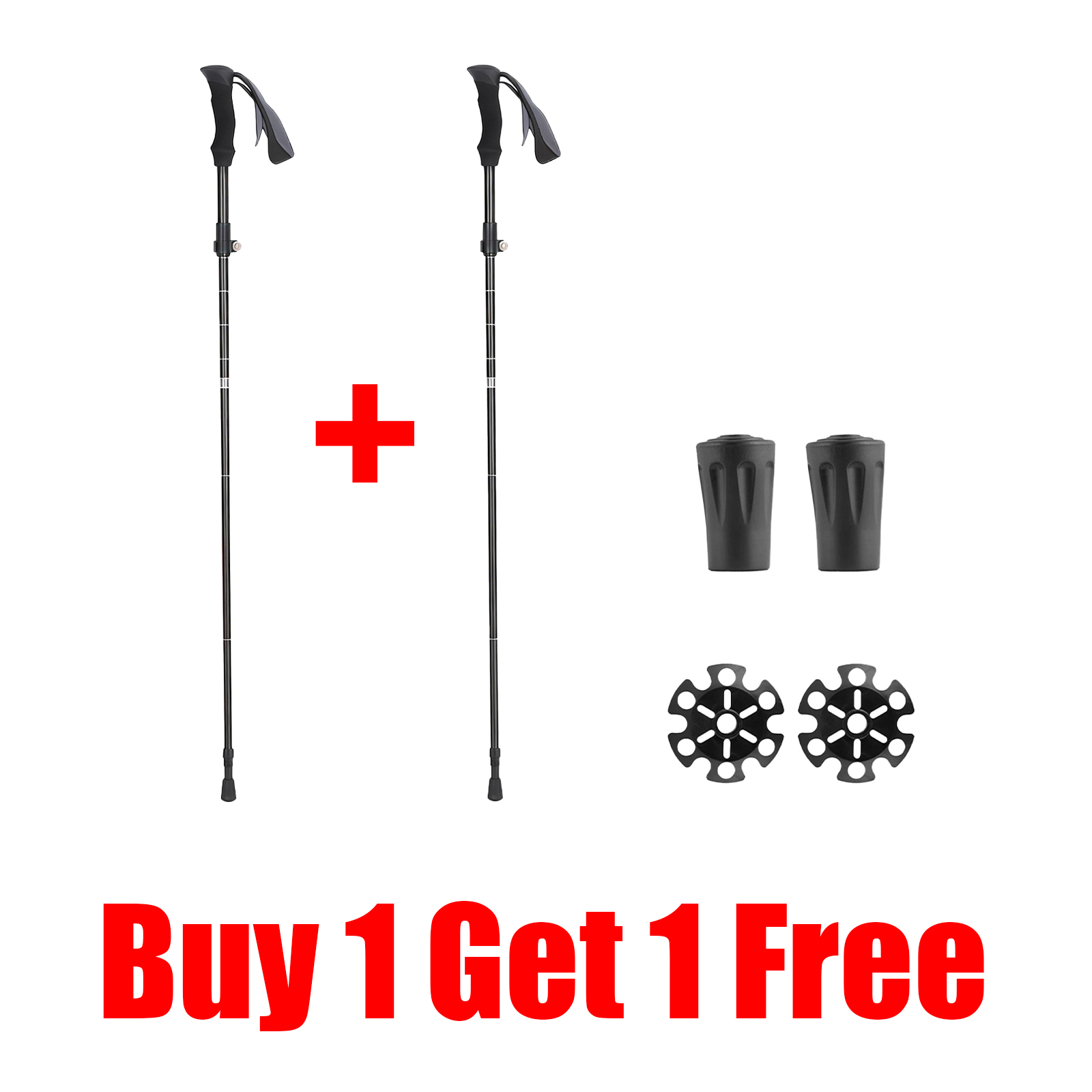 Virelta Foldable Aluminum Alloy Hiking Pole