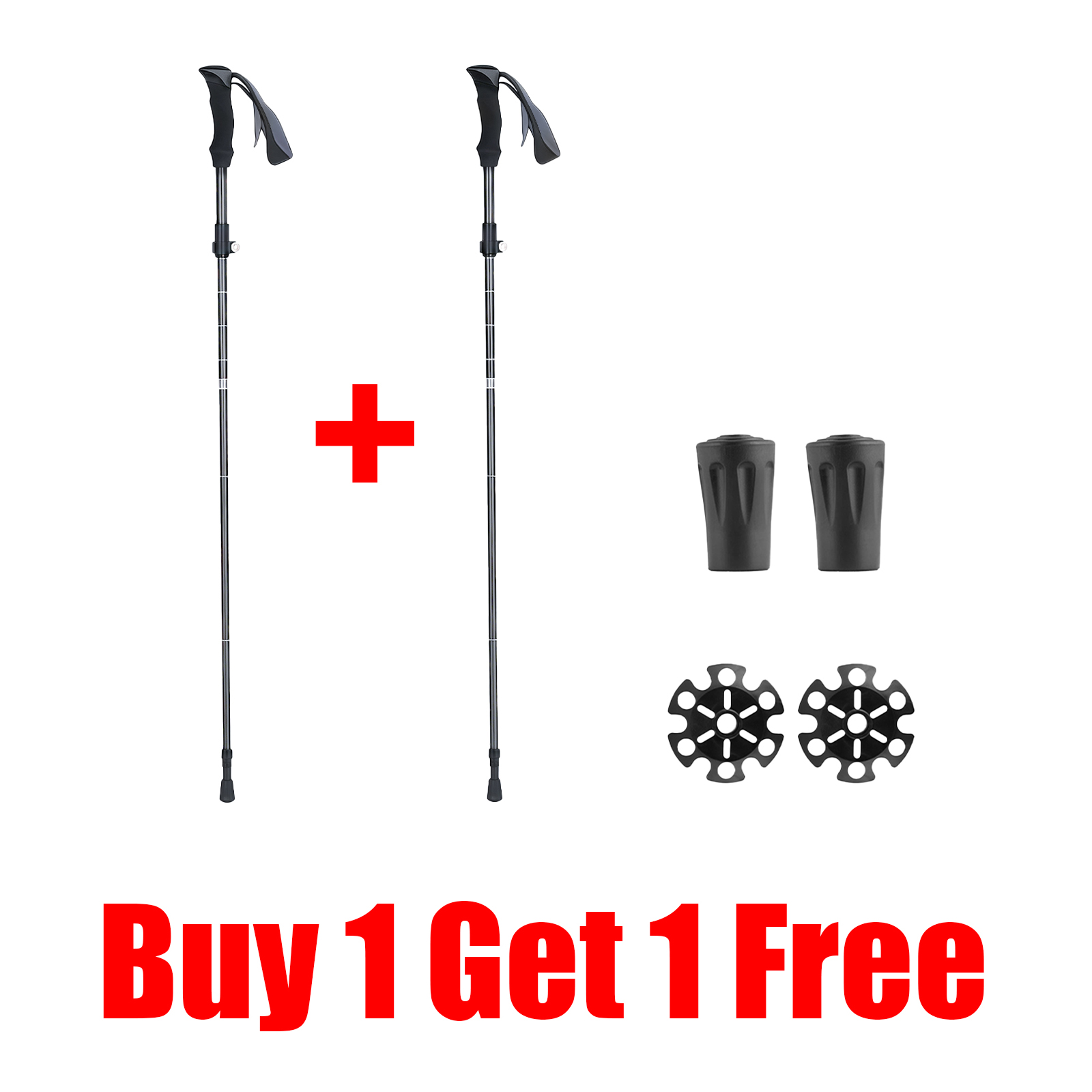 Virelta Foldable Aluminum Alloy Hiking Pole