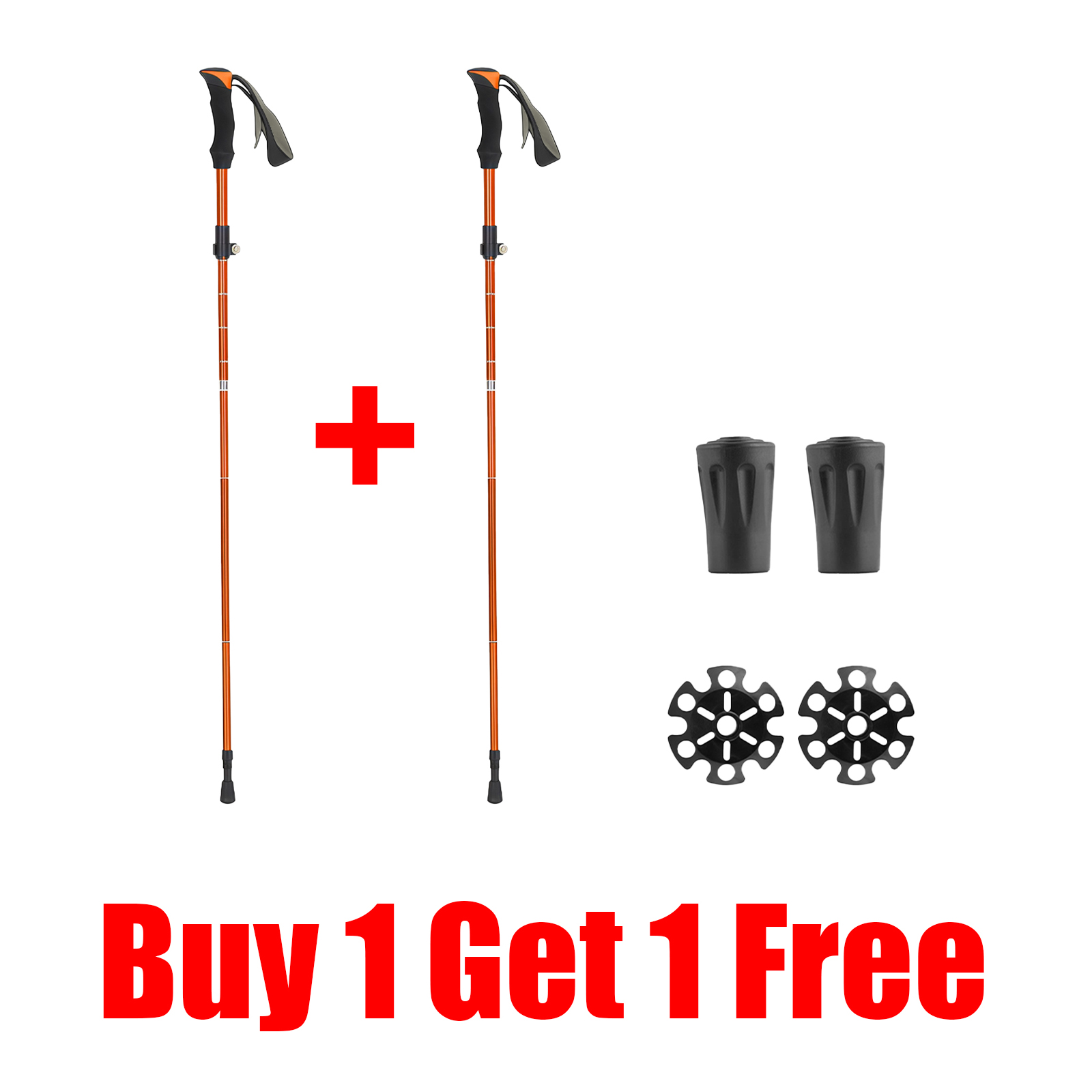 Virelta Foldable Aluminum Alloy Hiking Pole