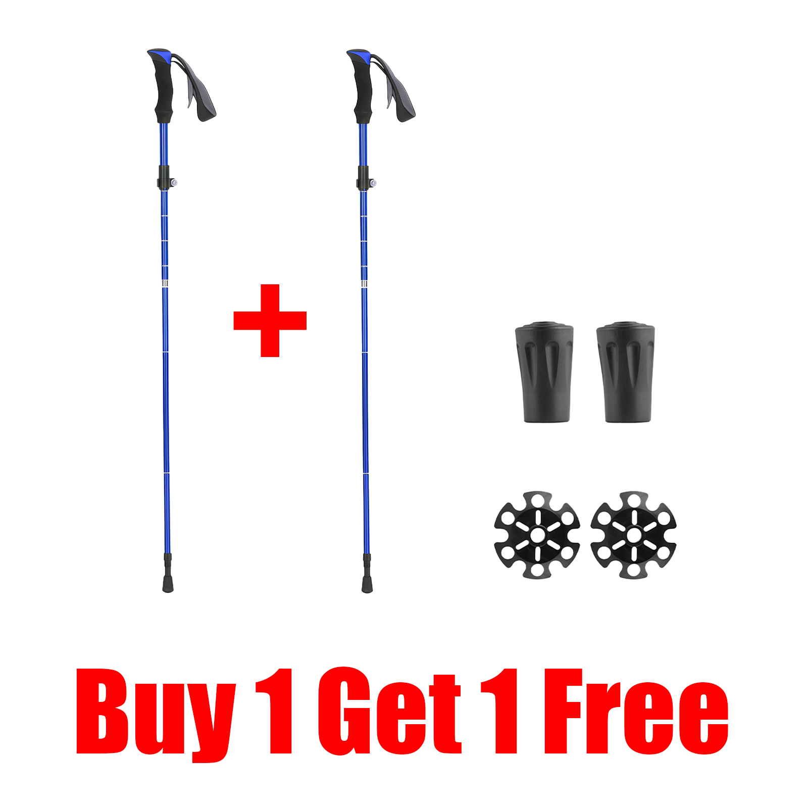 Virelta Foldable Aluminum Alloy Hiking Pole