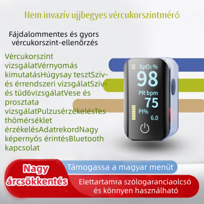 Nem invazív vércukorszint monitor