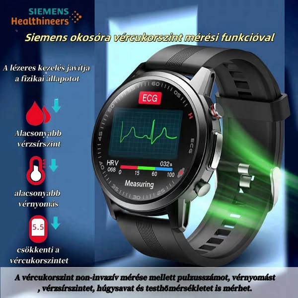 Siemens nagy pontosságú, nem invazív lézerterápiás óra (valós idejű monitorozás akupunktúra nélkül)