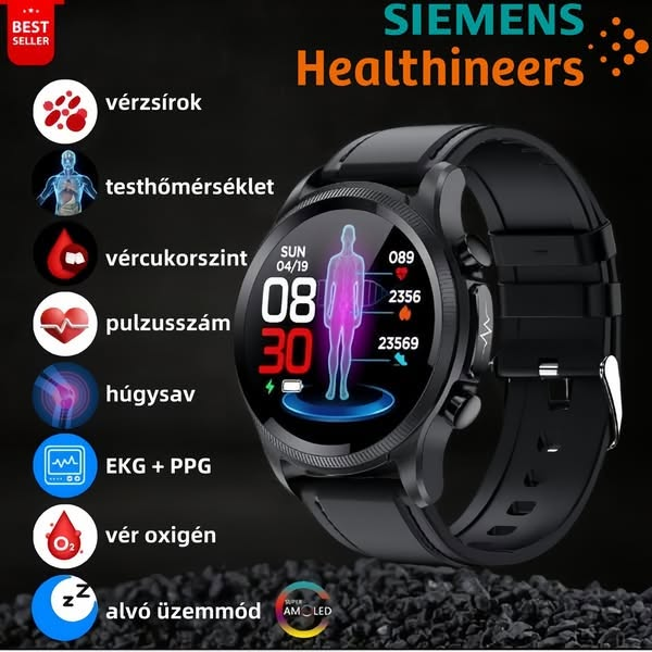 Siemens nagy pontosságú, nem invazív lézerterápiás óra (valós idejű monitorozás akupunktúra nélkül)