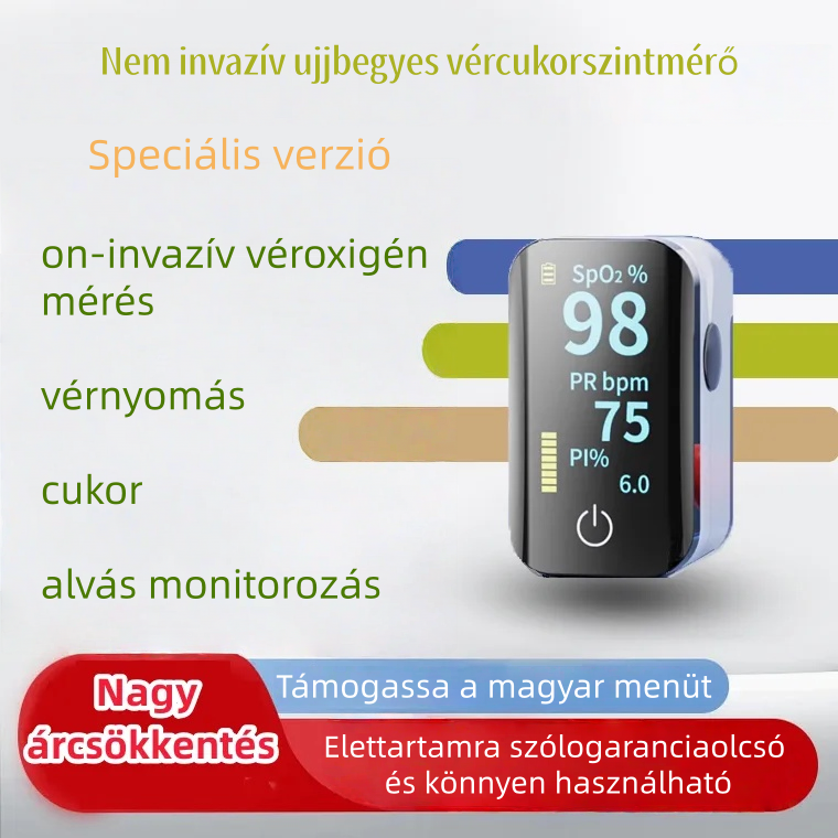 Nem invazív vércukorszint monitor