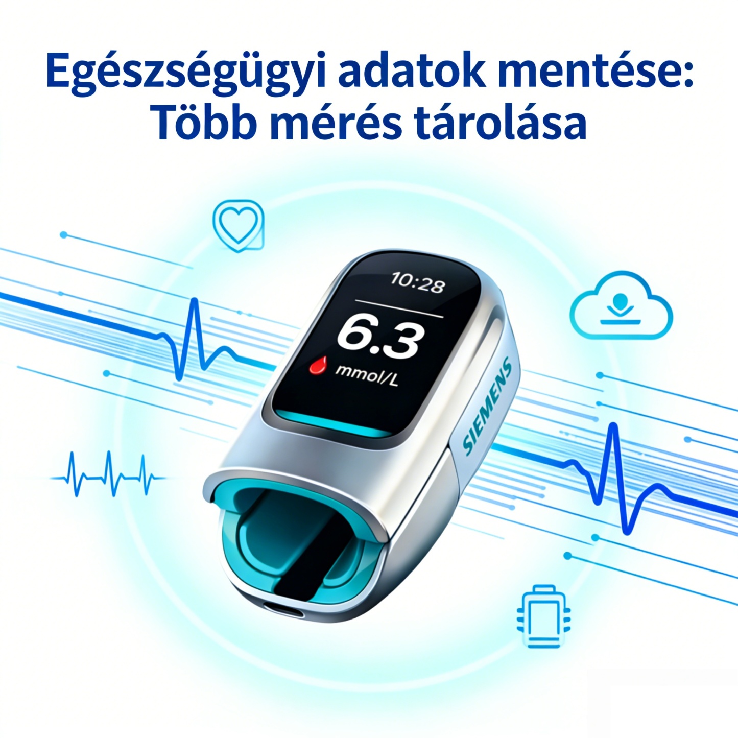 Hivatalos Omron™ vadonatúj, nem invazív, intelligens vércukormérő, tűmentes és fájdalommentes vércukorszintmérés 🔥Az USA-ban készült🔥