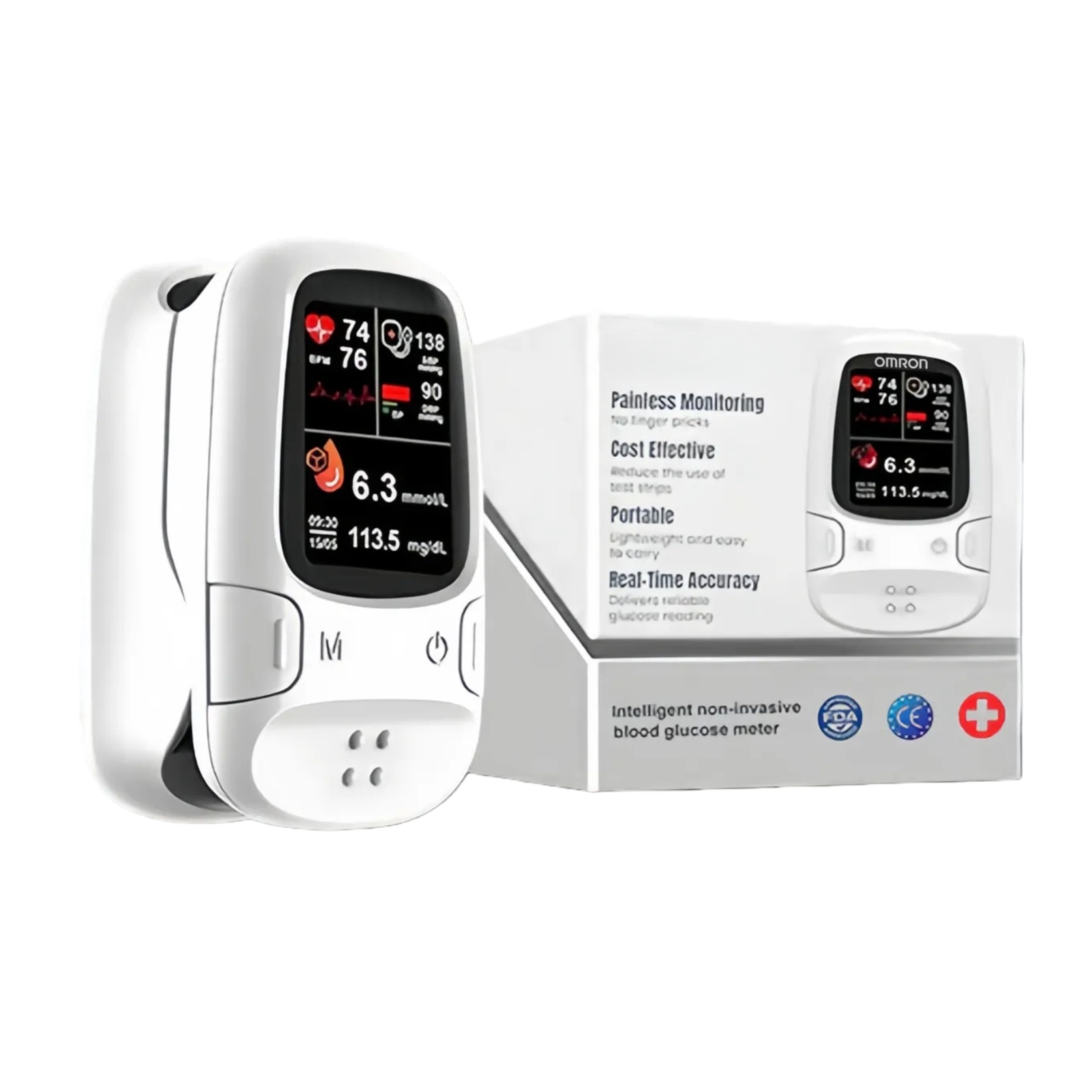 🔥 Vadonatúj, nem invazív, intelligens vércukormérő 2026-ra 🔥