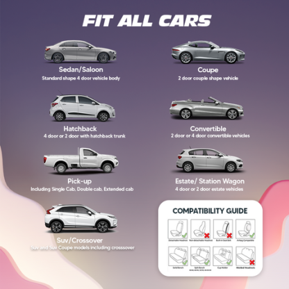 Dylan 2023 Acoperă scaunul auto din piele rezistentă la apă pentru mașini, SUV-uri