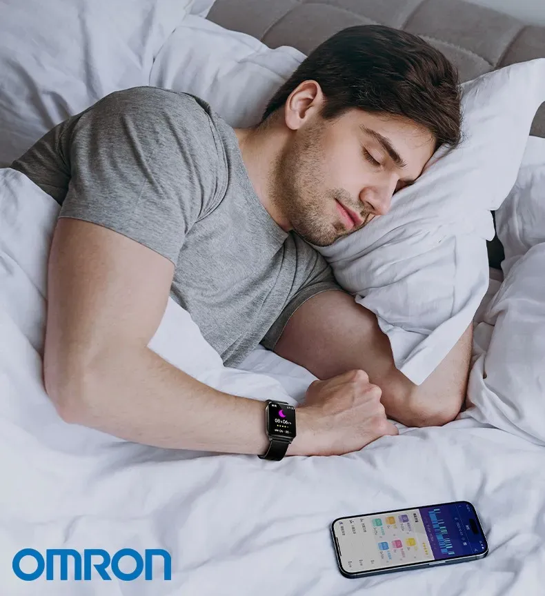 OMRON [Lézerterápia] Nagy pontosságú, non-invazív orvosi vércukorszintmérő okosóra