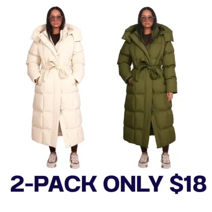 🔥Last Day 95% OFF🔥Women's Hooded Puffer