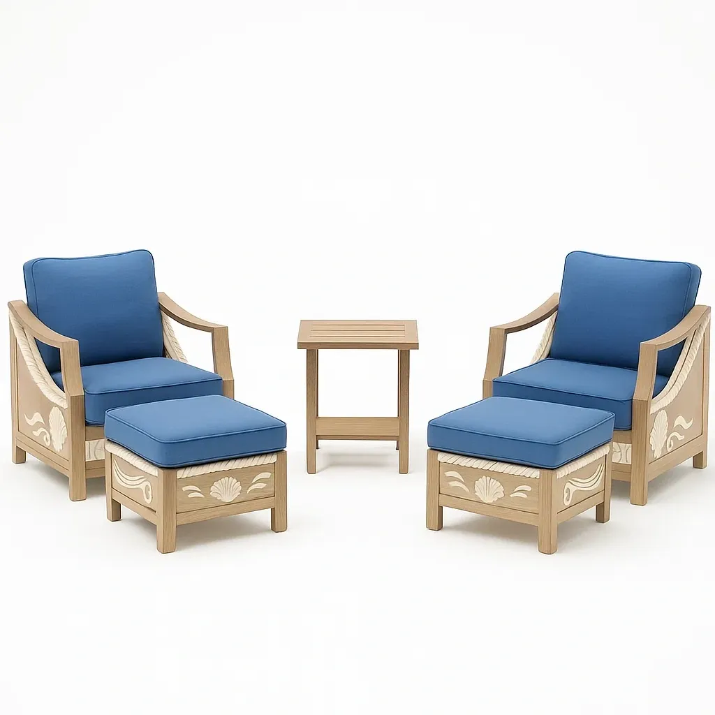 Mobilier de terrasse,Ensemble de mobilier de détente pour terrasse