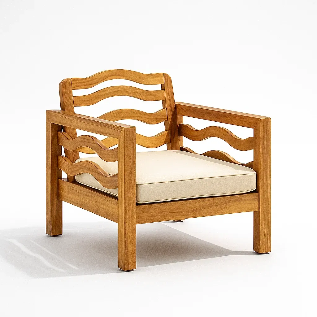 Mobilier de terrasse,Fauteuil à accoudoirs de terrasse