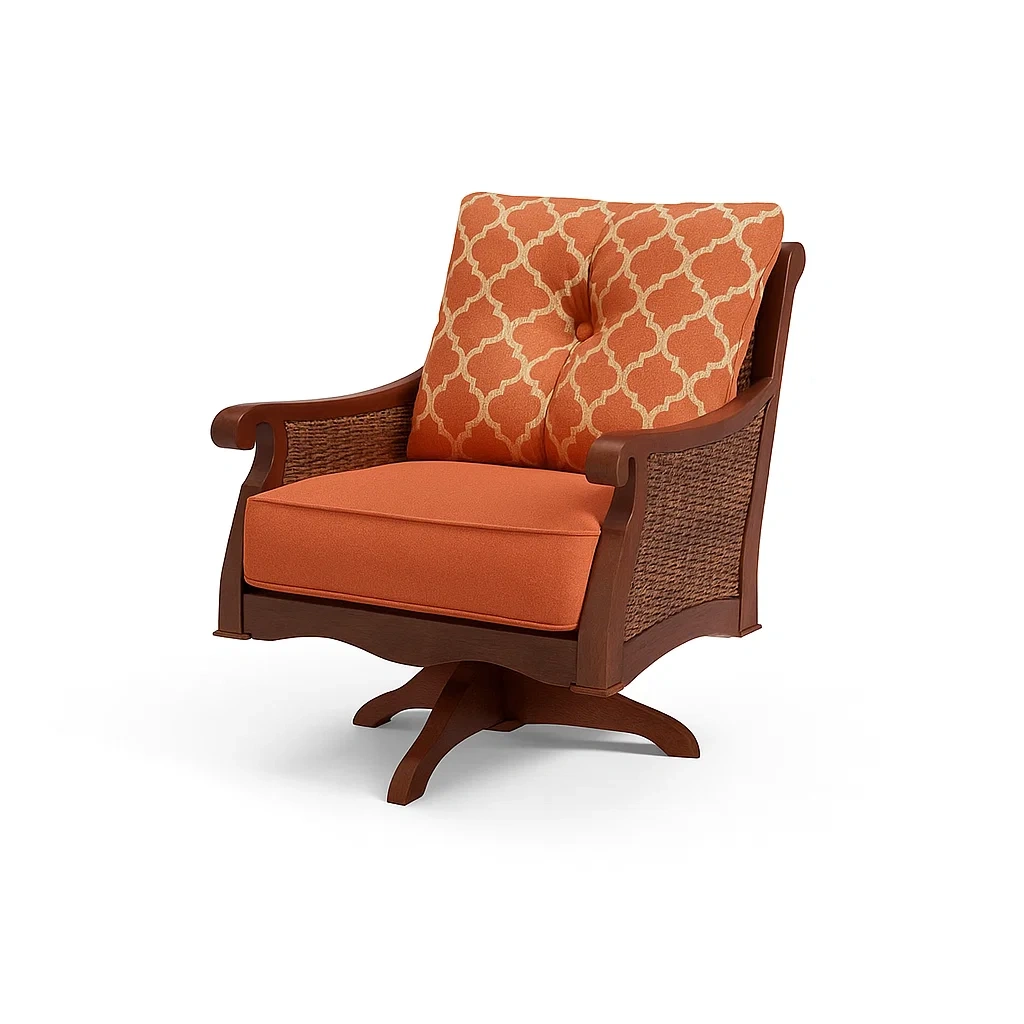 Mobilier de terrasse,Fauteuil pivotant de terrasse